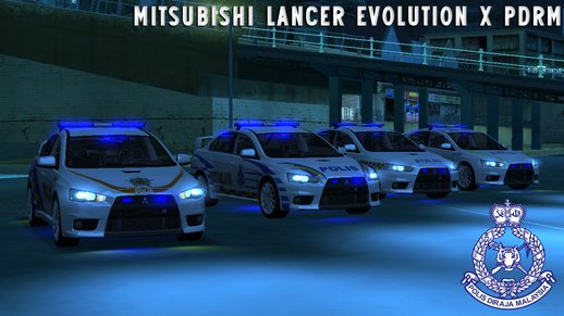 Mitsubishi Lancer Evolution X PDRM