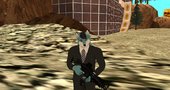 Furry Black Suit Wolf Mod