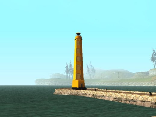 Yellow-Black Lighthouse