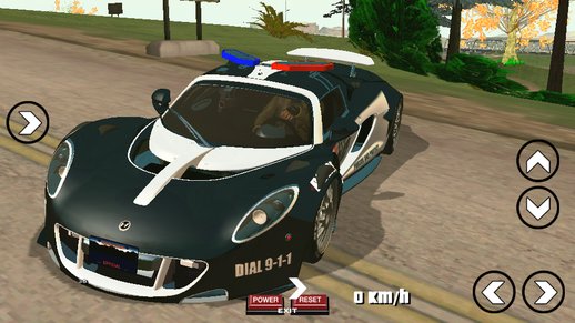 Hennessey Venom Gt Police for Mobile