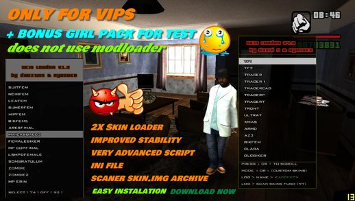 Skin Loaders Pack Vip