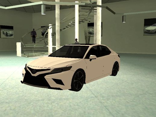 Toyota Camry XSE 2019 Lowpoly