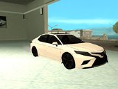 Toyota Camry XSE 2019 Lowpoly