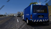 Portuguese PSP Cinotechnical Operational Group - Dog Carriage - Ford Transit [ AddOn / Non-Els ]  v1.0