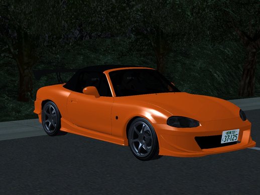 Initial D Fifth Stage Omiya Satoshi Mazda Miata MX-5 NB8c