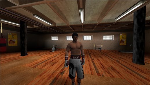 Rocky Balboa Moveis Characters Skin Pack