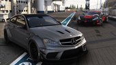 Mercedes-Benz C63 Black Series LibertyWalk 2014 [Add-On | Dirtmap | Template]