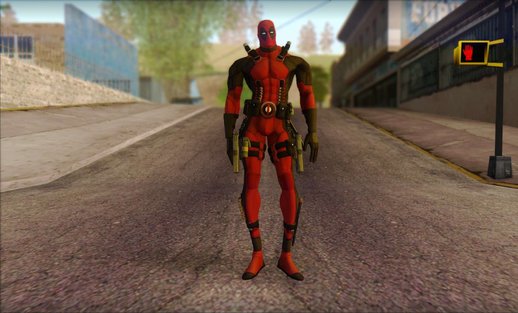 Deadpool The Game Skin For Gta Sa