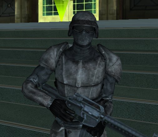 Snow Combat Armor Fallout 3 (Retexture) 