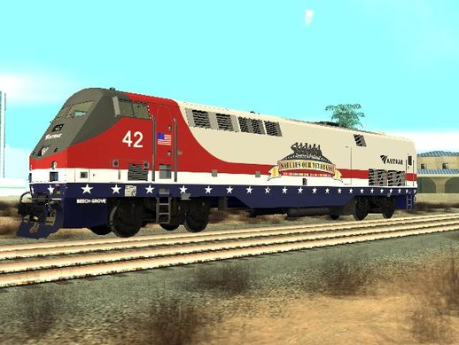 GE P42DC Amtrak Veterans