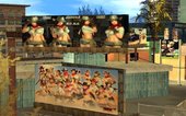 DOA5 Cowgirls Rodeo Time Billboards in Rodeo Los Santos