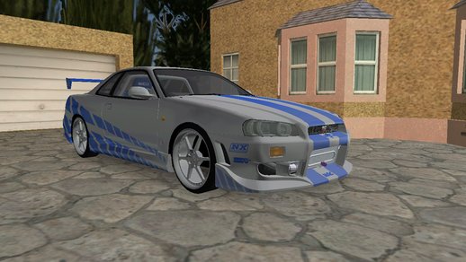 2F2F Nissan Skyline R34