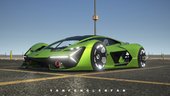 2018 Lamborghini Terzo Millennio Concept Car [Add-On l Manual Spoiler]