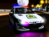 Peugeot 206 Iranian Police 