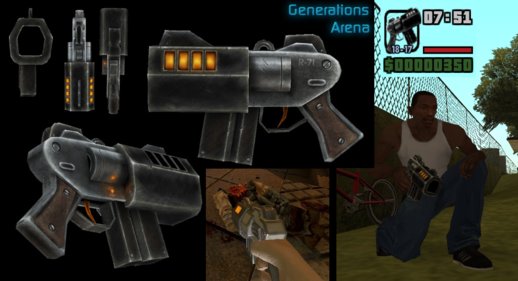 Strogg Blaster QUAKE 2