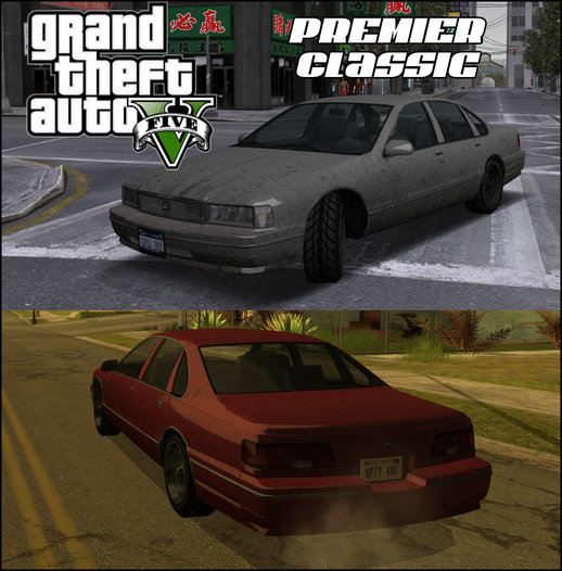 GTA V Declasse Premier Classic