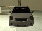 Nissan Sentra 2012 Lowpoly