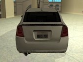 Nissan Sentra 2012 Lowpoly