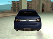 Ford Taurus 2011 Lowpoly