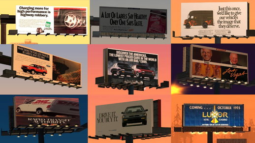 Las Vegas Real 90s Billboards