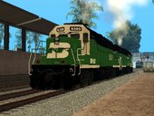 EMD SD40-2 Burlington Northern