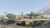 Stickerbomb Camo For Gunrunning Vehicles