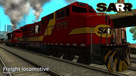 Freight locomotives SARR 777 & 767