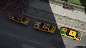 1998-2019 NYC Cab Skins Ford Crown Victoria