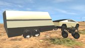 Tesla Cybertruck v1.2 + Cybertrailer v1.0 + Cyberquad v1.0