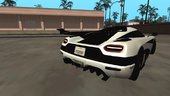 2014 Koenigsegg One:1 Lowpoly