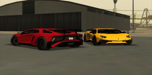 Lamborghini Aventador LP720-4 low poly