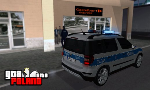 Skoda Yeti - Policja KSP