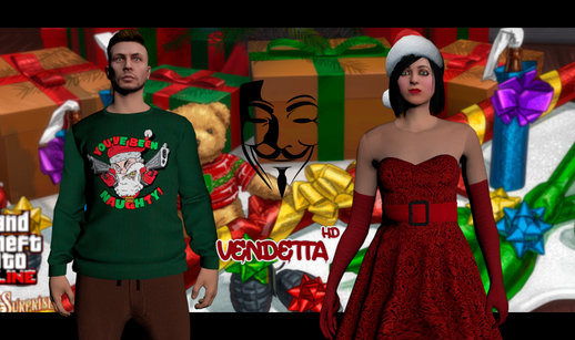 GTA V Online New Year Skin Pack