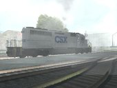 EMD SD40-2 CSX Gray