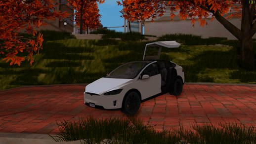 2016 Tesla Model X Lowpoly