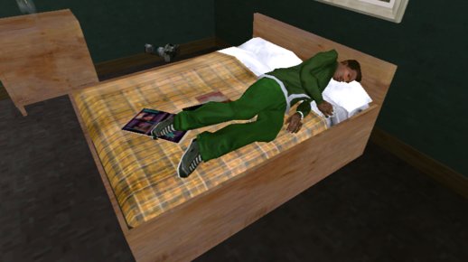 Mod Cj Sleep In House for Android