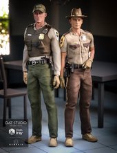 DAZ3D Sheriff Skin