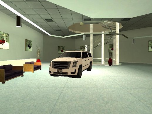 Cadillac Escalade 2016 Lowpoly