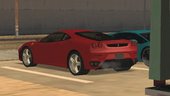 Ferrari F430 low poly