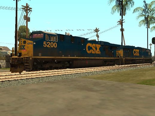 GE ES44AC Freight CSX Dirty  Update 