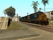 GE ES44AC Freight CSX Dirty  Update 