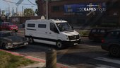 Portuguese DGRSP - Transportation Of Prisoners - Volkswagen Crafter Low Roof Long [ AddOn ] v1.0