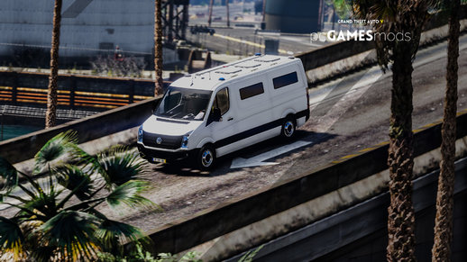 Portuguese DGRSP - Transportation Of Prisoners - Volkswagen Crafter Low Roof Long [ AddOn ] v1.0