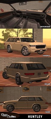 Vapid Huntley V8 Sport VR 4.8i 2016 LOW POLY