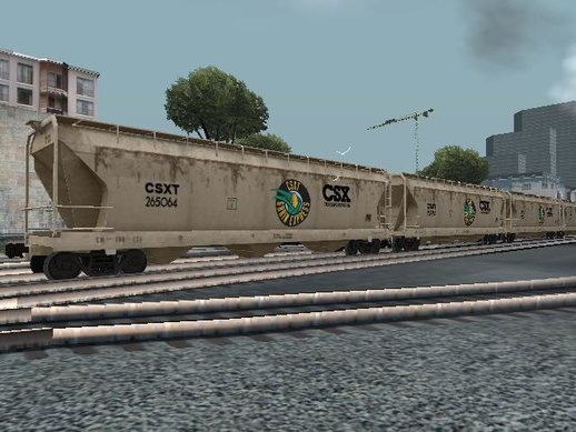 Covered Hopper CSX Grain Express