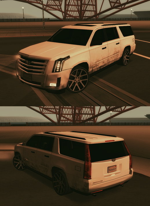 Cadillac Escalade 2016 V3 Lowpoly