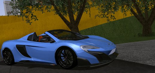 McLaren 675LT Spider for Mobile