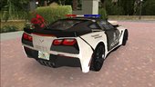 Corvette C7 Police