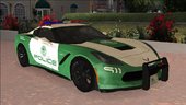 Corvette C7 Police