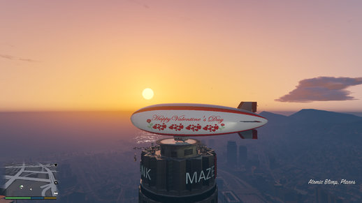 Valentine's Day Blimp